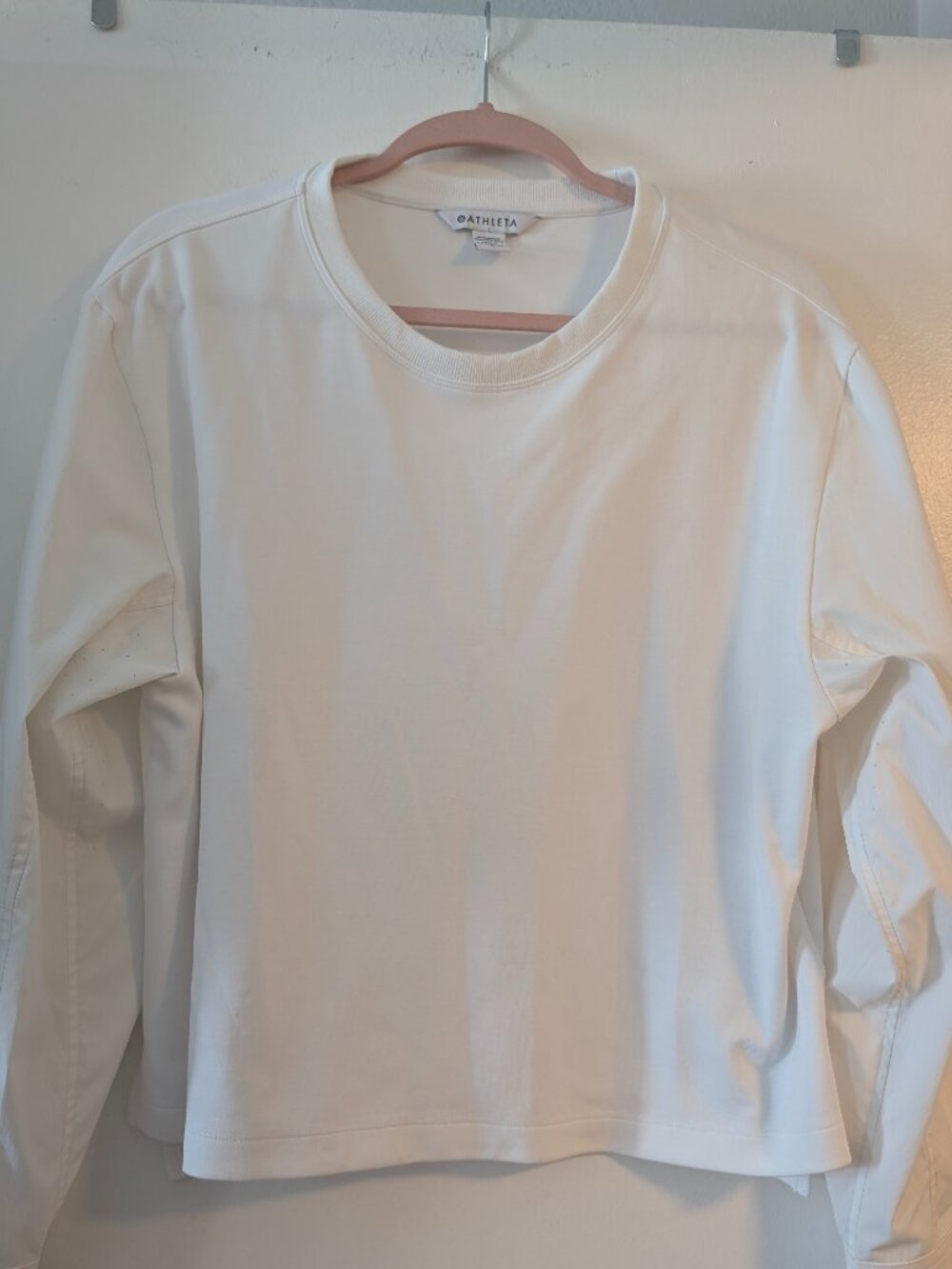 Athleta white shirt
